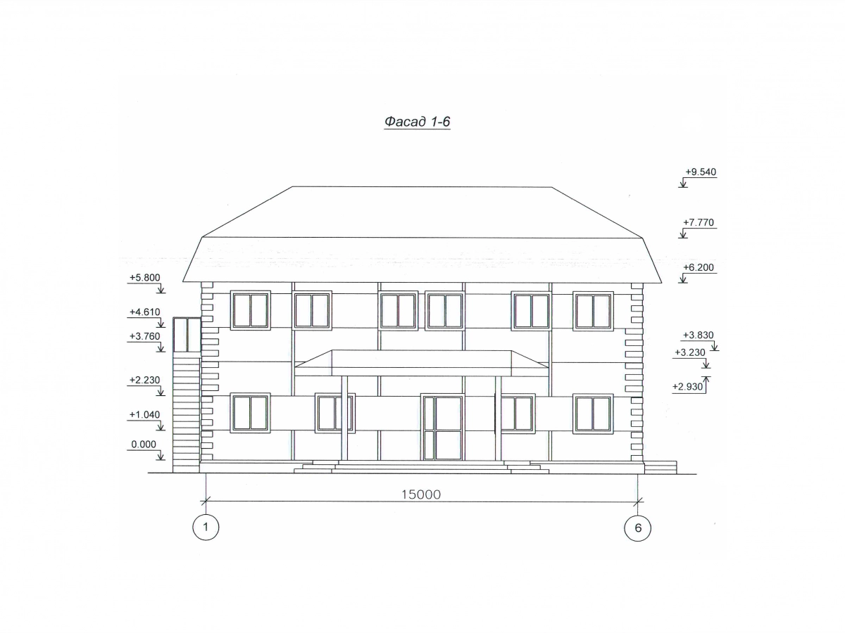 Планировка Офис из сэндвич-панелей -  фото 2